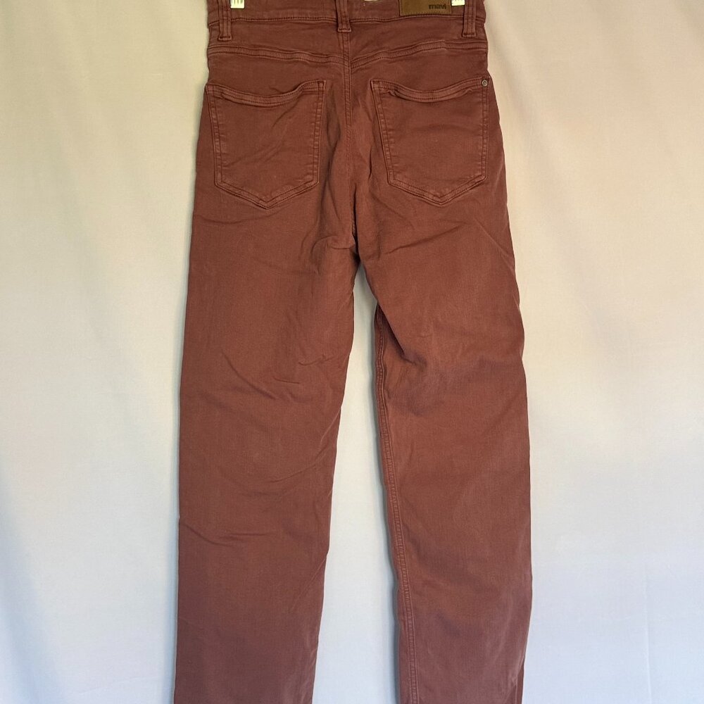 MAVI SHELIA JEANS Mauve Rose Color Size 26/29 High Rise Straight Leg - 0386